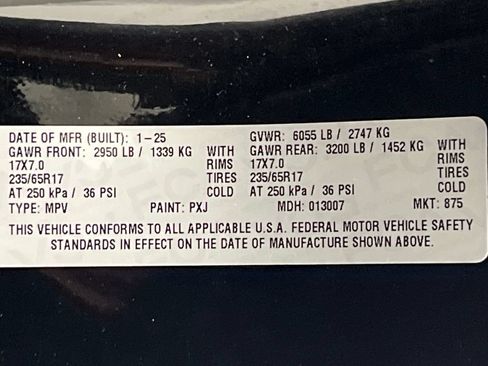 Used 2025 Chrysler Pacifica Select FWD image 88