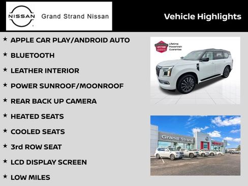 Certified 2026 Nissan Armada Platinum Reserve AWD/4WD image 4