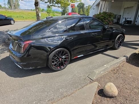 Used 2025 Cadillac CT5 V w/ LPO, Red Accent Package AWD/4WD image 6