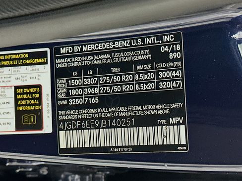 Used 2018 Mercedes-Benz GLS 450 4MATIC image 12