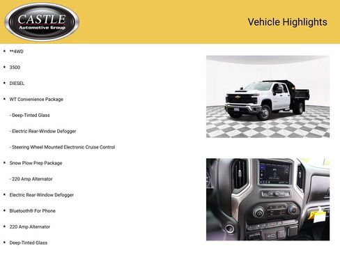 New 2024 Chevrolet Silverado 3500 W/T w/ WT Convenience Package image 4