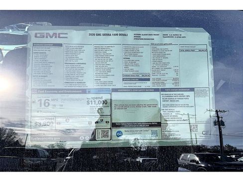 New 2026 GMC Sierra 1500 Denali AWD/4WD image 14