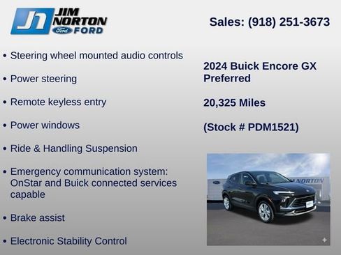 Used 2024 Buick Encore GX Preferred w/ Comfort Package FWD image 31