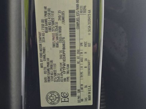 Used 2023 Ford F150 Limited image 19