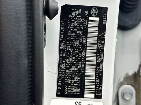 Certified 2021 Toyota Camry TRD w/ TRD Package w/JBL Audio image 34