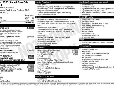 Used 2021 RAM 1500 Limited w/ Night Edition AWD/4WD image 36