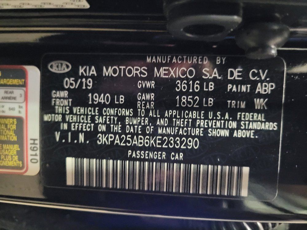 Used 2019 Kia Rio S FWD image 33