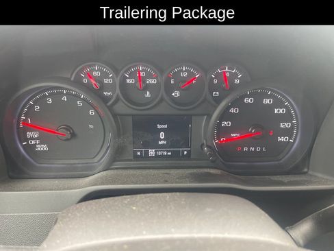 Used 2025 Chevrolet Silverado 1500 Custom Trail Boss w/ Turbomax Blackout Package AWD/4WD image 16