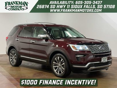 Used 2018 Ford Explorer Platinum