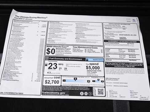 New 2026 BMW X7 xDrive40i AWD/4WD image 37