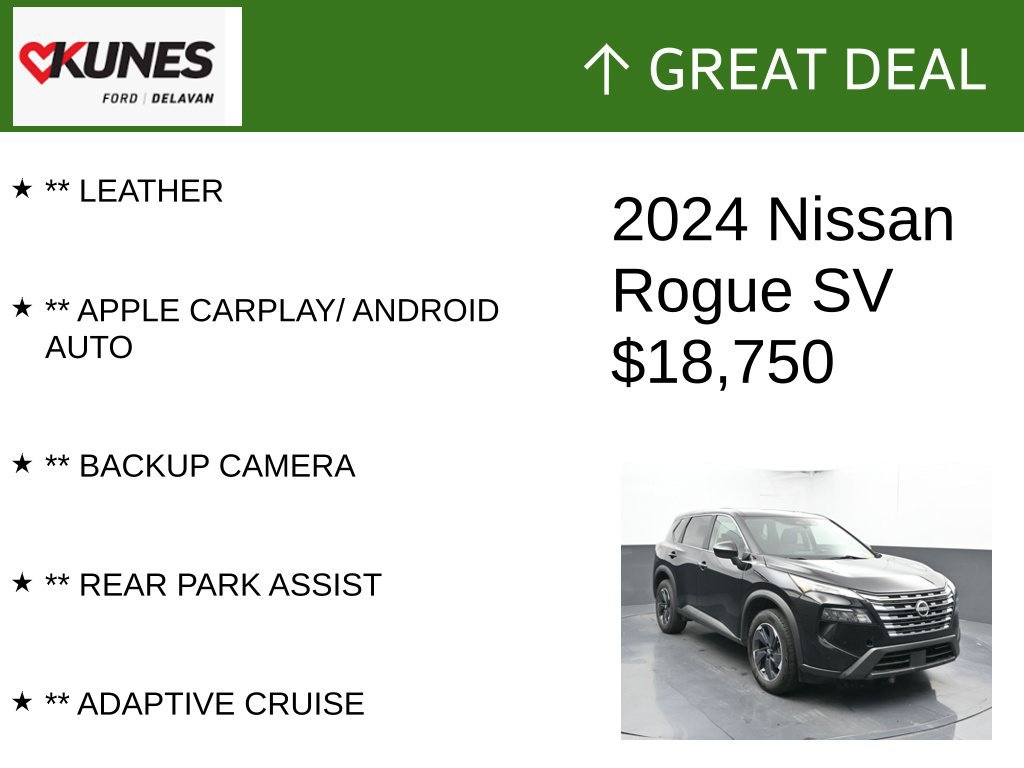 Used 2024 Nissan Rogue SV AWD/4WD image 2