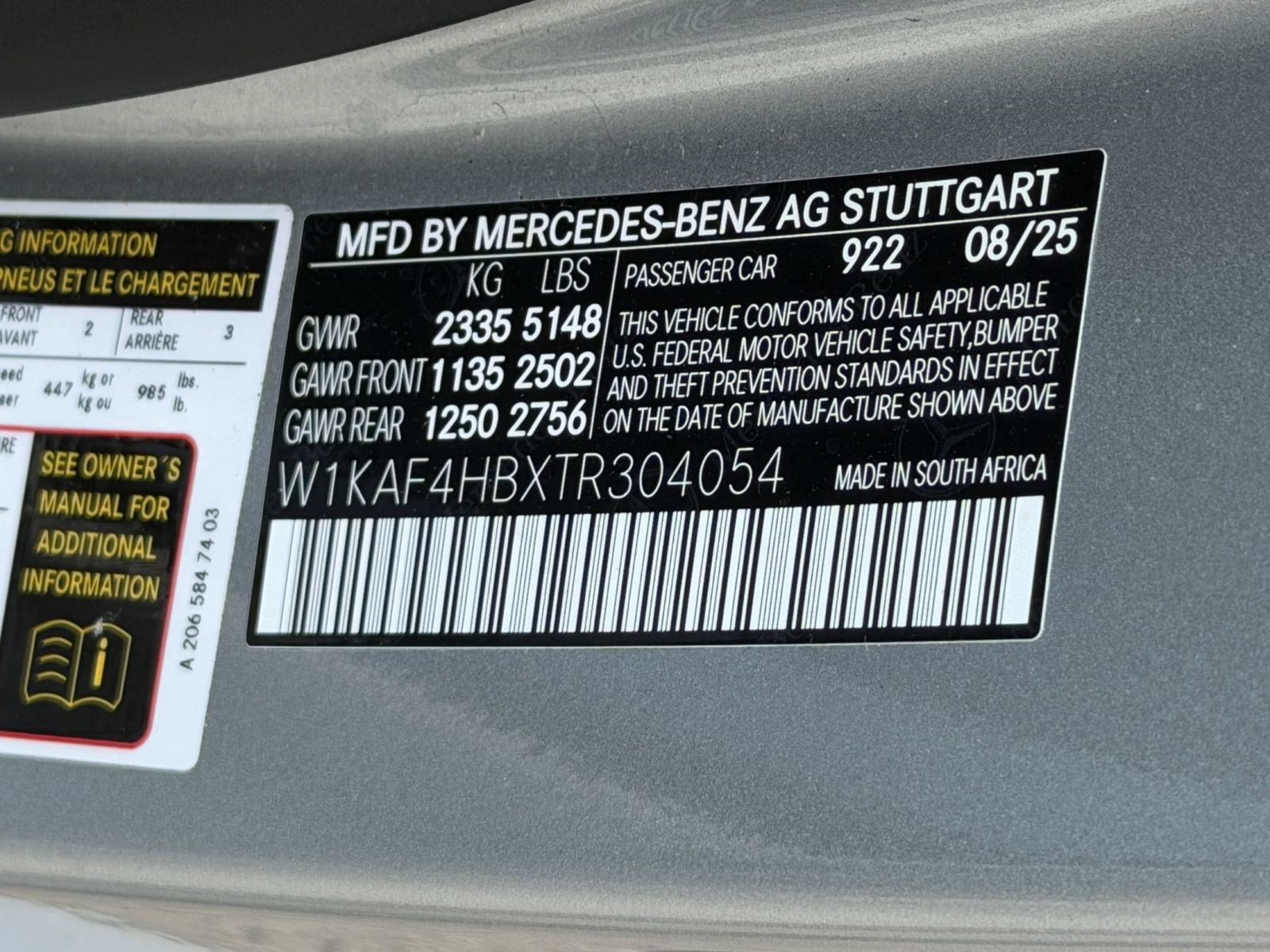 Certified 2026 Mercedes-Benz C 300 4MATIC Sedan image 27