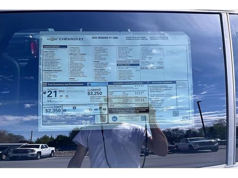 New 2026 Chevrolet Traverse Z71 w/ Enhanced Driving Package AWD/4WD image 14