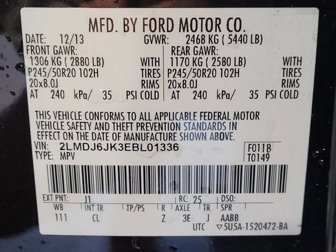 Used 2014 Lincoln MKX FWD w/ Equipment Group 101A image 33