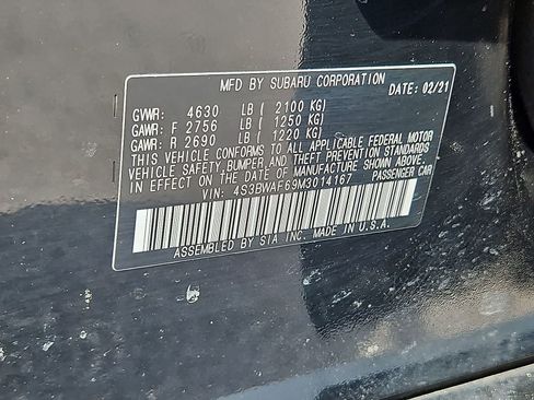 Used 2021 Subaru Legacy Premium AWD/4WD image 39