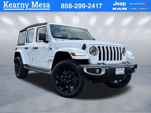 Certified 2023 Jeep Wrangler Unlimited Sahara AWD/4WD image 1