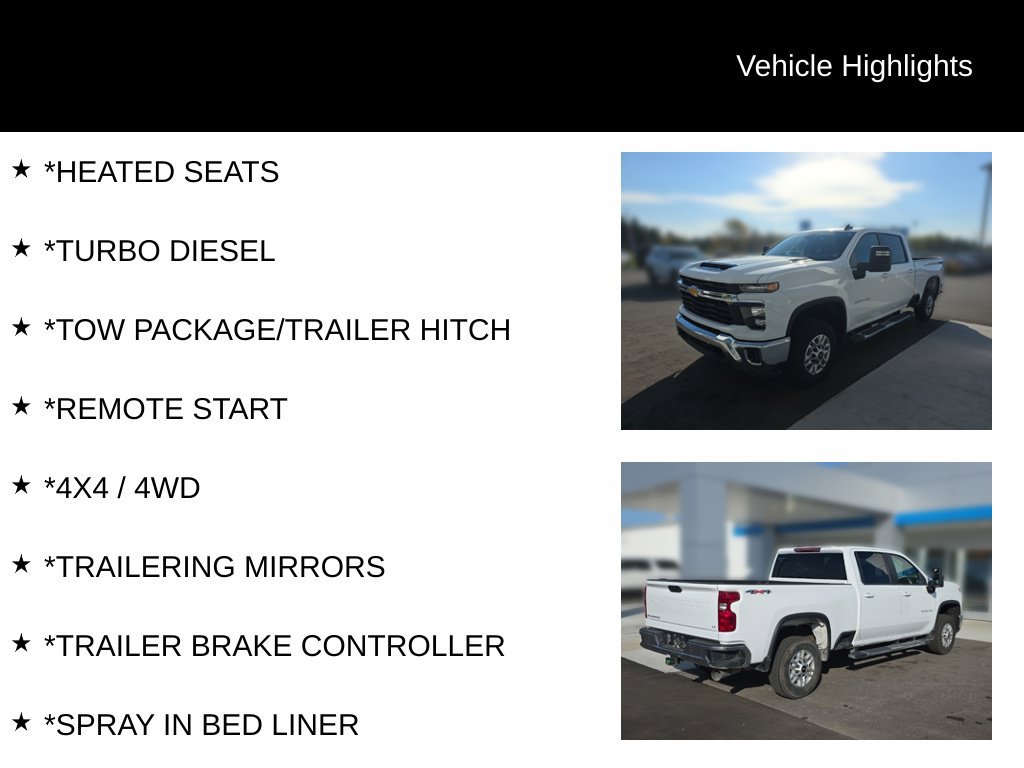 Used 2025 Chevrolet Silverado 2500 LT w/ Convenience Package AWD/4WD image 5