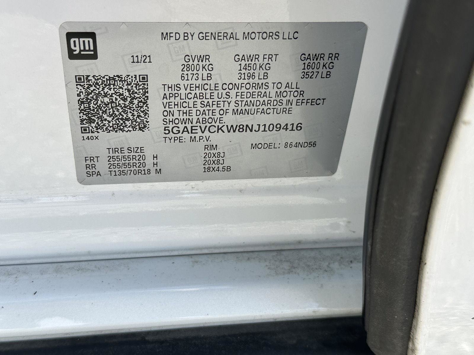 Used 2022 Buick Enclave Avenir w/ Avenir Technology Package AWD/4WD image 14