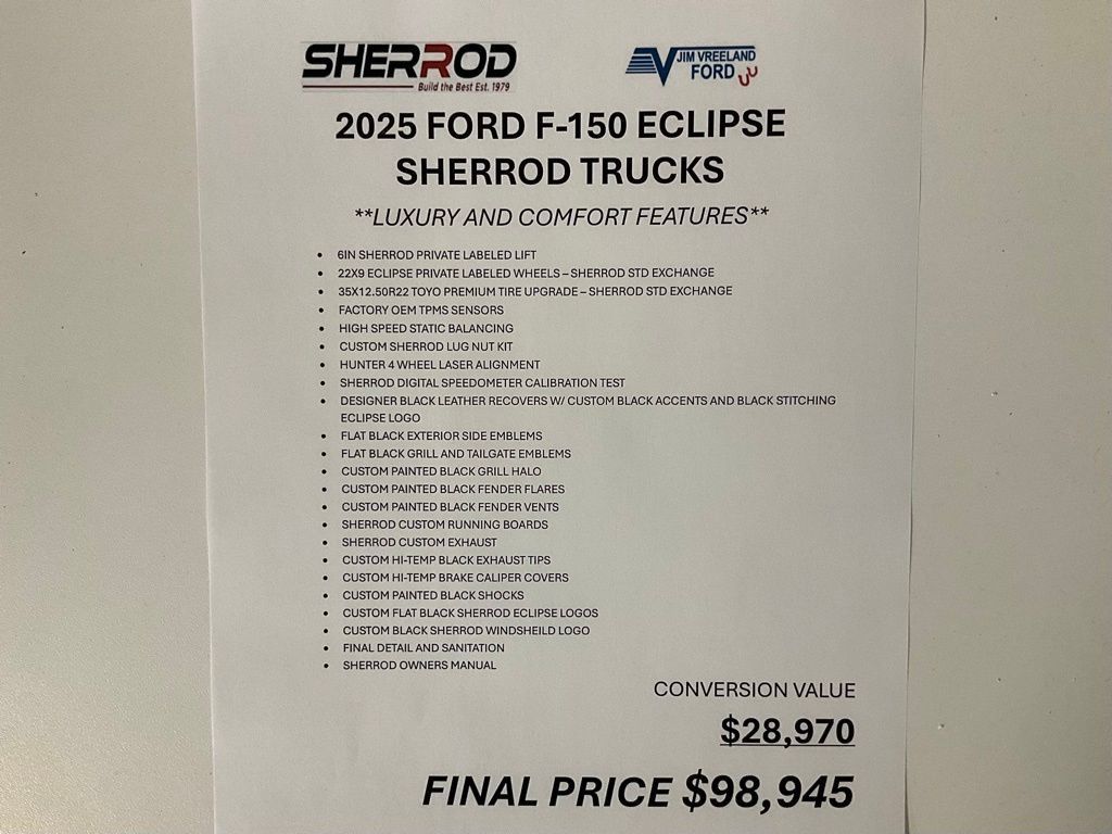 New 2025 Ford F150 XLT w/ Equipment Group 303A High AWD/4WD image 2