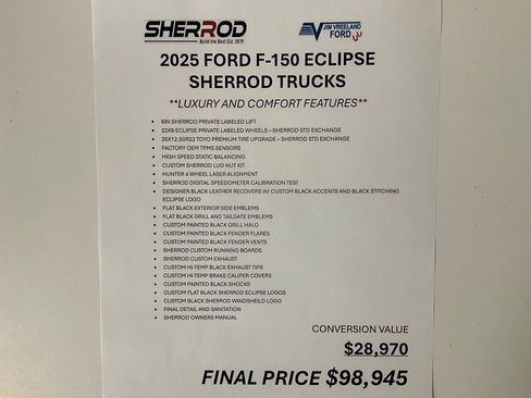 New 2025 Ford F150 XLT w/ Equipment Group 303A High AWD/4WD image 2