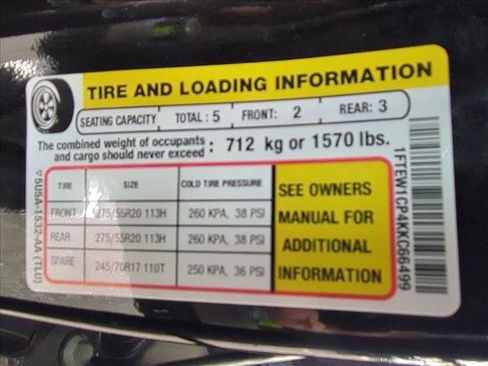 Used 2019 Ford F150 XLT w/ Equipment Group 302A Luxury image 16