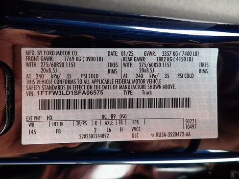 Used 2025 Ford F150 XLT w/ Equipment Group 302A MID AWD/4WD image 23