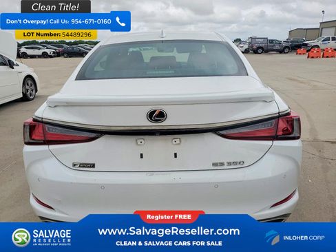 Used 2021 Lexus ES 350 F Sport w/ Accessory Package 2 FWD image 8