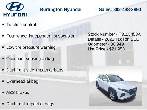 Used 2023 Hyundai Tucson SEL FWD image 10