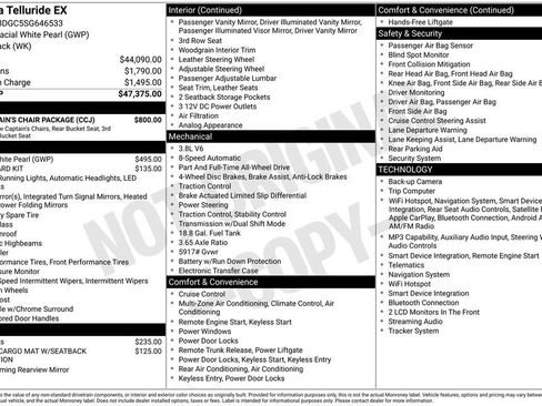 Certified 2025 Kia Telluride EX w/ EX Captain's Chair Package AWD/4WD image 28