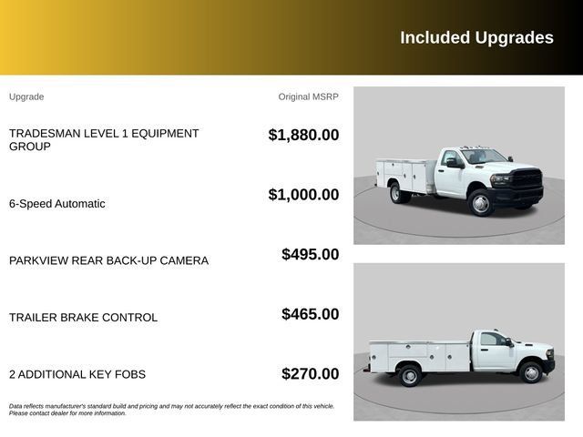 New 2024 RAM 3500 Tradesman AWD/4WD image 6