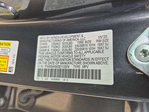 Certified 2025 Honda CR-V Sport Touring image 37