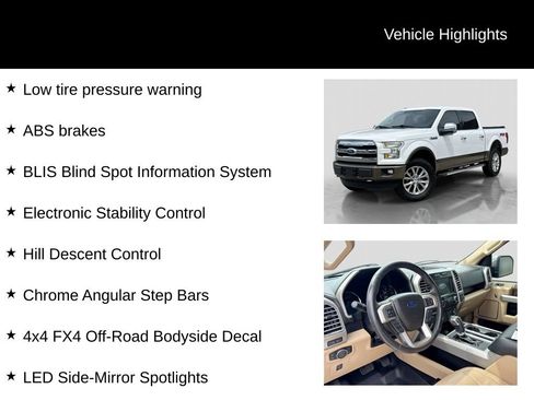 Used 2016 Ford F150 Lariat AWD/4WD image 23