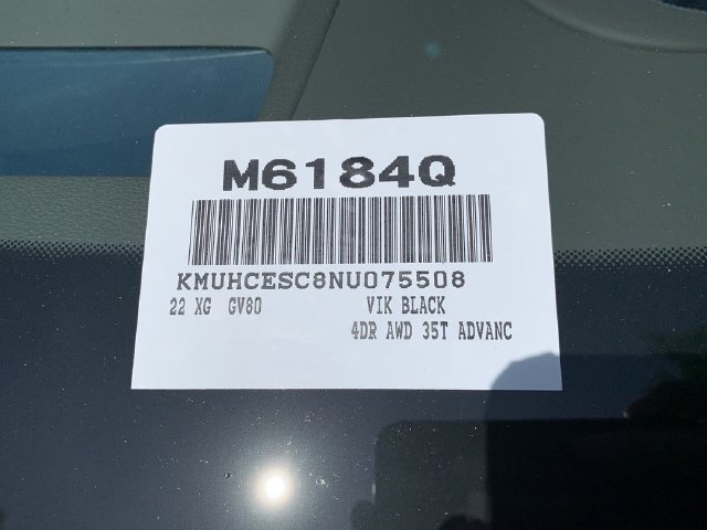 Used 2022 Genesis GV80 3.5T Advanced + AWD/4WD image 47