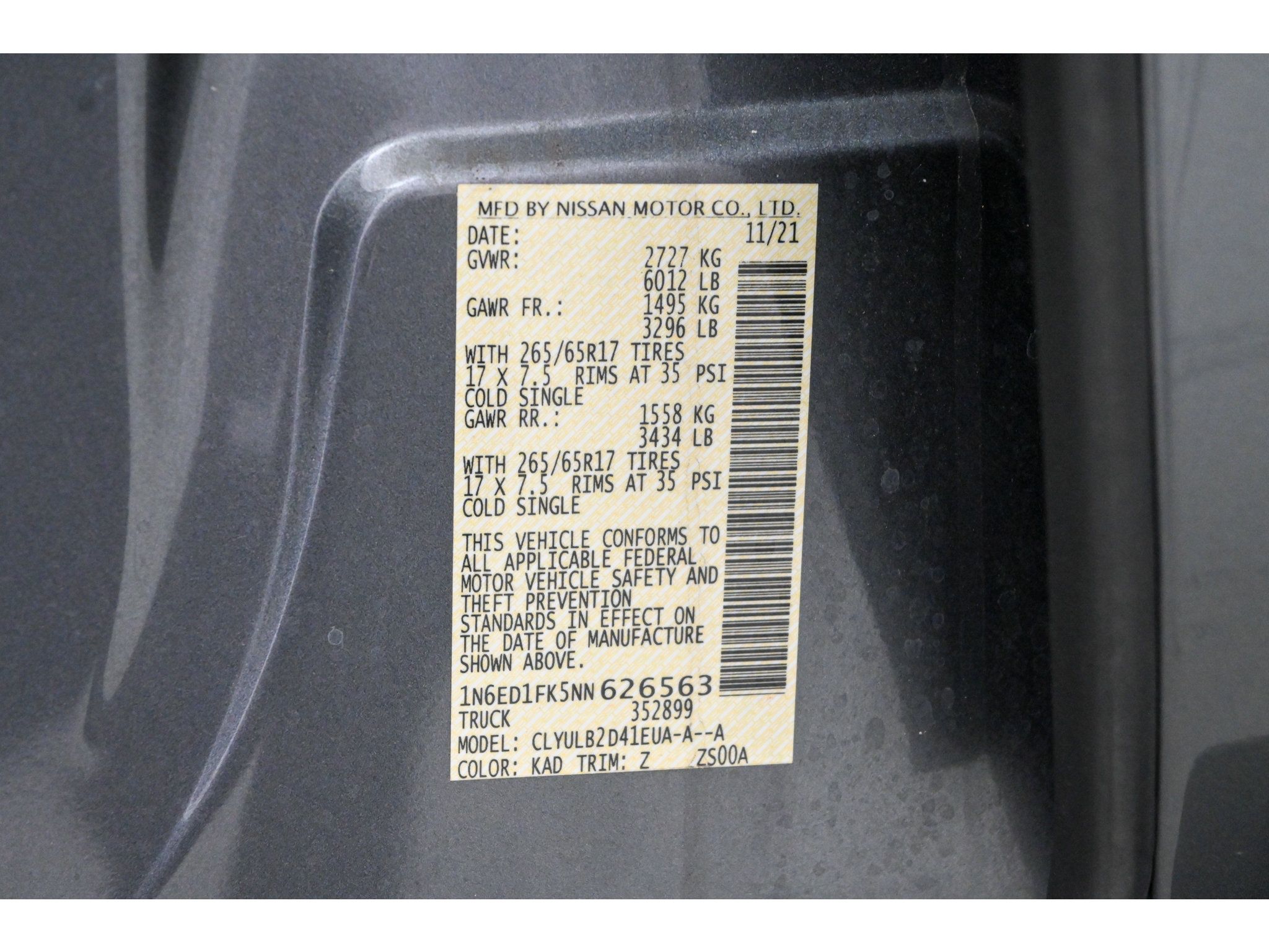 Used 2022 Nissan Frontier SV w/ Technology Package AWD/4WD image 44
