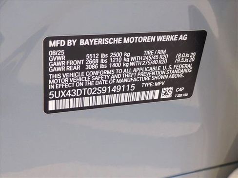 Certified 2025 BMW X4 M40i w/ Premium Package AWD/4WD image 26