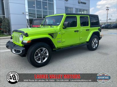 Used 2021 Jeep Wrangler Unlimited Sahara