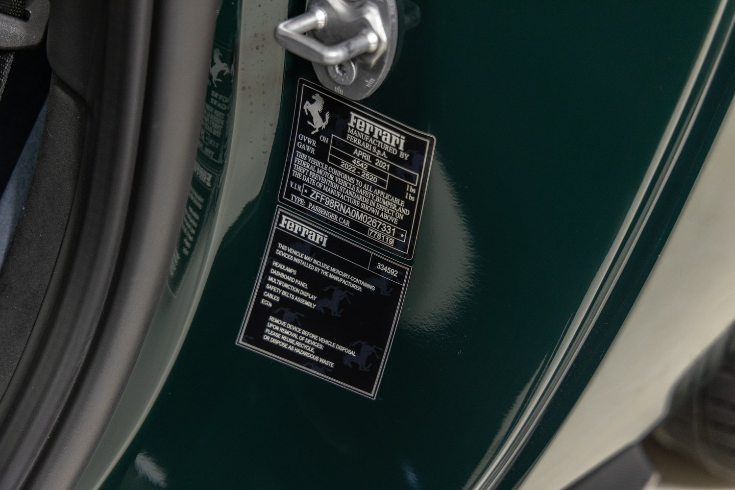 Used 2021 Ferrari Roma RWD image 41