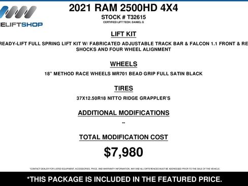 Used 2021 RAM 2500 Laramie image 2