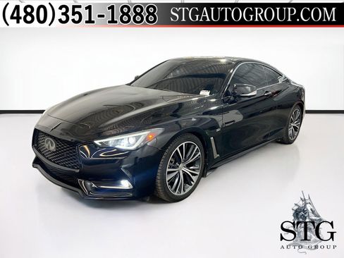 Used 2018 INFINITI Q60 3.0t Luxe w/ Sensory Package 3.0T Luxe RWD image 1