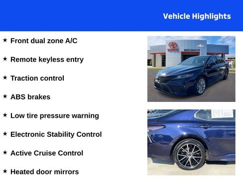 Used 2022 Toyota Camry SE FWD image 4