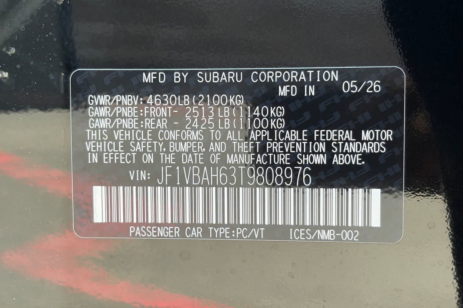 New 2026 Subaru WRX Premium AWD/4WD image 30