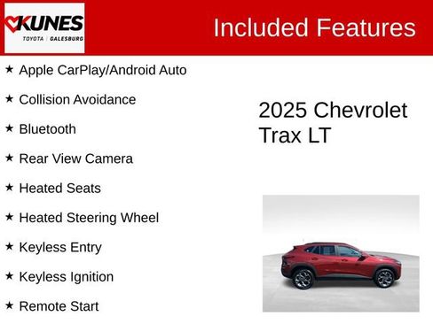 Used 2025 Chevrolet Trax LT w/ LT Convenience Package FWD image 2