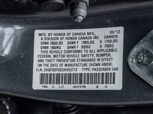 Used 2012 Honda Civic HF image 29