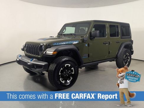 Used 2024 Jeep Wrangler Unlimited Rubicon 4xe AWD/4WD image 3