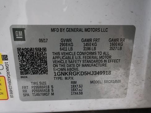 Used 2017 Chevrolet Traverse LT FWD image 20