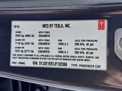 Used 2018 Tesla Model 3 Long Range AWD/4WD image 31
