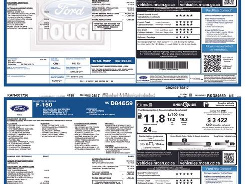 Used 2024 Ford F150 STX w/ Mobile Office Package AWD/4WD image 4