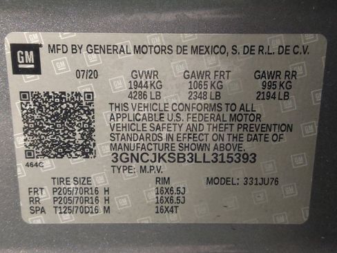 Used 2020 Chevrolet Trax LS FWD image 33