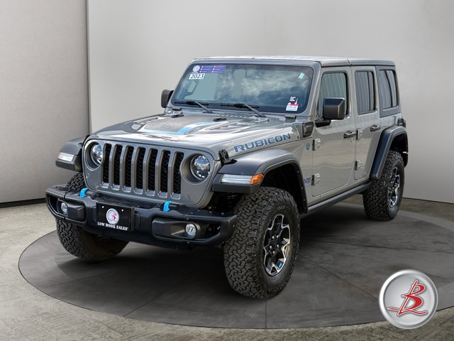Used 2023 Jeep Wrangler Unlimited Rubicon 4xe w/ Steel Bumper Group AWD/4WD image 3