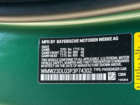 Certified 2023 MINI Cooper Convertible image 33